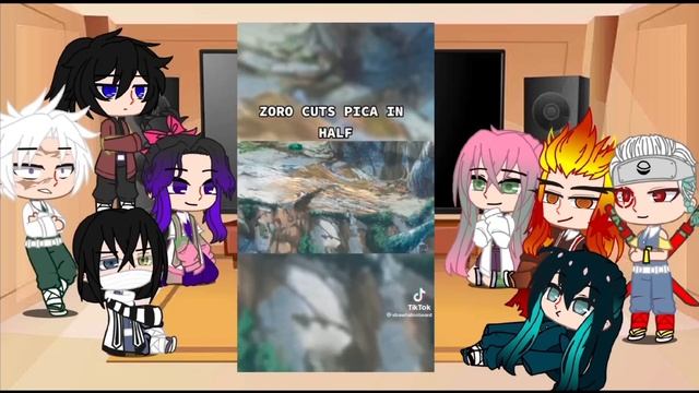 Hashira React To Zoro As New Hashira || Part 2/2 || No Repost смотреть онлайн