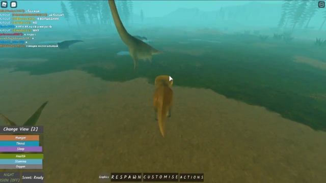 Тираннозавр Мир Динозавров в Роблокс ч.2 | Tyrannosaurus Roblox Dinosaur World Mobile part 2 смотреть онлайн