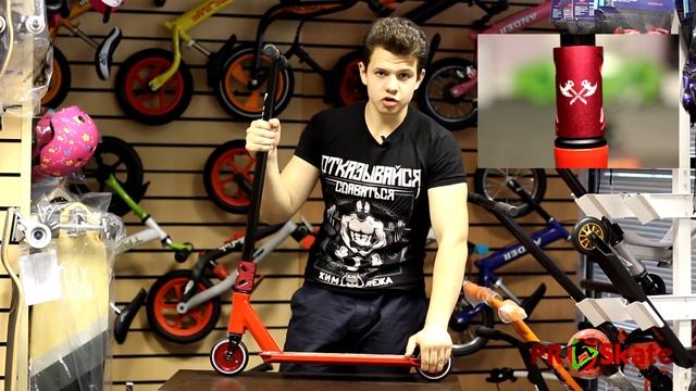 Трюковой самокат | FOX PRO RAW 3 | Обзор смотреть онлайн