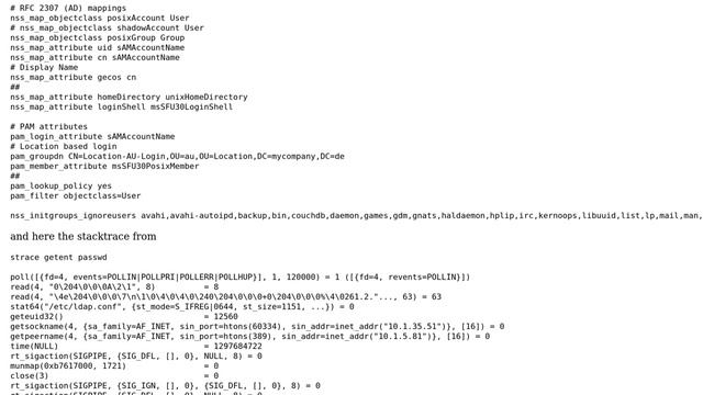 DevOps & SysAdmins: passwd ldap request to ActiveDirectory fails on half of 2500 users смотреть онлайн