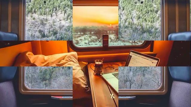 Дорога длинная мелькает за окном... смотреть онлайн