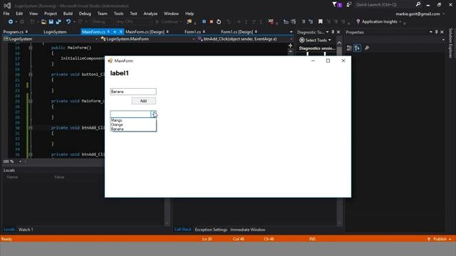 4. C# Tutorial Tagalog - ComboBox Basic смотреть онлайн