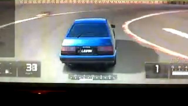Toyota Corolla Levin AE86 Showing A American Muscle How To Drive (GT5)