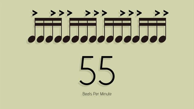 BPM = 55　メトロノーム - metronome - 16分 アクセント3-3 смотреть онлайн