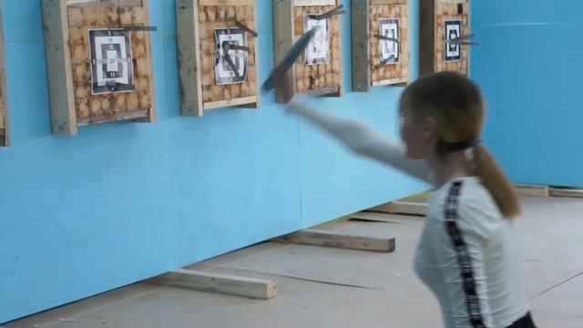 Спортивное метание ножей - чемпионат и первенство Сибирского Федерального округа смотреть онлайн