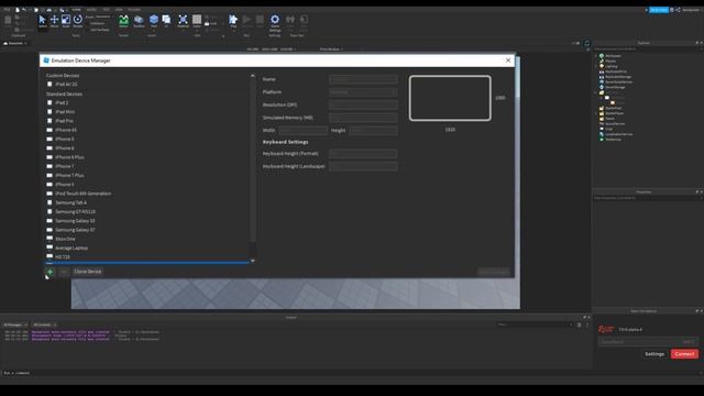 Device emulator and everything it provides | Roblox Studio смотреть онлайн