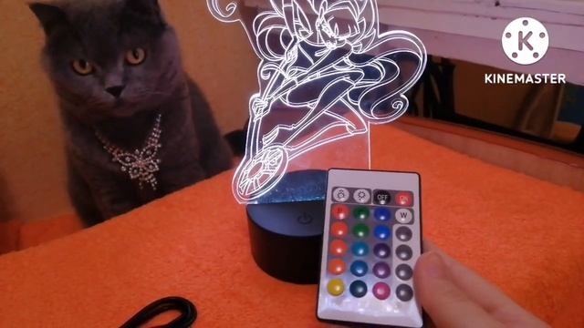 Обзор на ночник/светильник от My Night Light - Winx Stella/Винкс Стелла базовое превращение смотреть онлайн