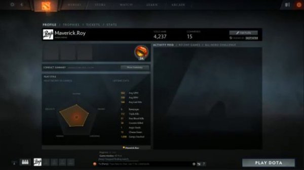 DotA 2 Maverick.Roy LiveStream