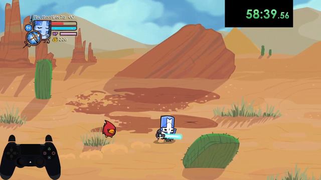 Castle Crashers Any% NG+ 1.56.43.64 смотреть онлайн