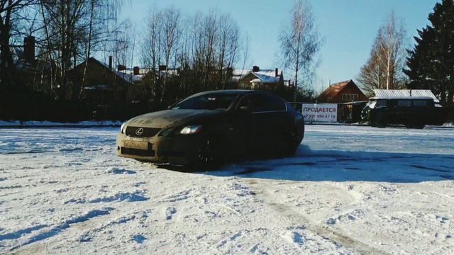 Lexus GS300 Winter DRIFT