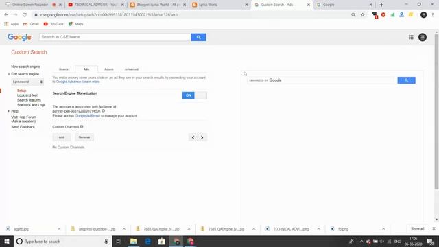 How To Add Google CSE(Custom search engine) To Blogger Site And Ear 500$ Per Day смотреть онлайн