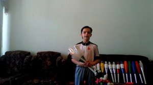 Как жонглировать 3-мя булавами