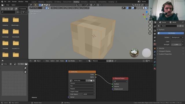 Create Any Minecraft Block (Blender Tutorial) смотреть онлайн