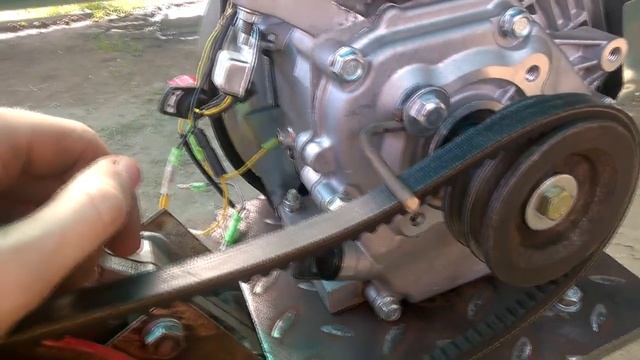 Бензиновый культиватор своими руками (Руль, сцепление и колеса) смотреть онлайн