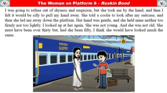 The Woman on Platform 8(Tamil) - Ruskin Bond - Part-1 | 8th standard смотреть онлайн
