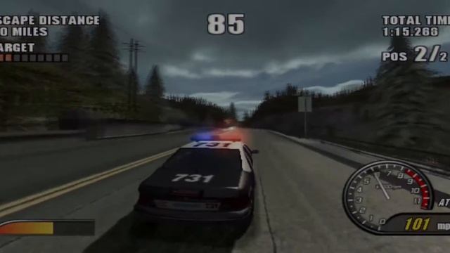 Burnout 2: Point of Impact (PS2) - Pursuit 2 смотреть онлайн