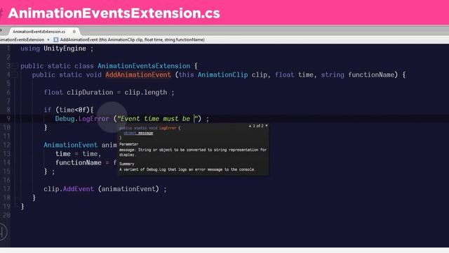 Unity - Animation Events⚡ in C# смотреть онлайн
