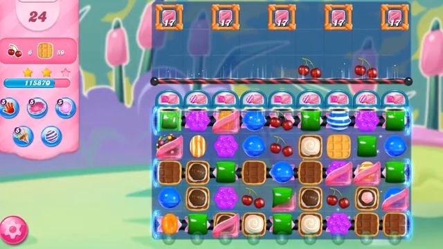 COLLECT 140 ORDER LOCK SUGAR COAT - Candy Crush Saga Level 8524 ★★★ смотреть онлайн