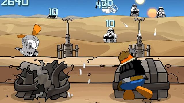 Club Penguin Star Wars Takeover Defeat Stormtroopers Part 2 смотреть онлайн