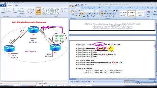 CCNP Route (300 - 101) version 2.0: Route-filtering using Route-maps смотреть онлайн