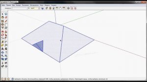 Как сделать крышу в Скетчап? Легко!!!
