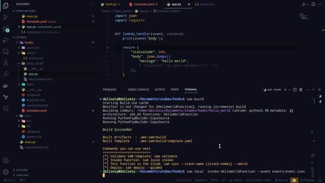 Webhooks with FastAPI and AWS Lambda смотреть онлайн