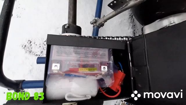 Картинг с двигателем от мопеда Альфа(полная реставрация) смотреть онлайн