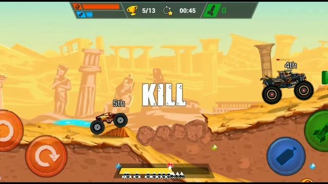 Mad Truck Racing gameplay | crashing enemies car | best android game ??? смотреть онлайн