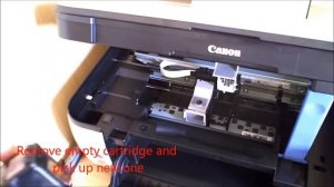 Canon MP270 Printer Cartridge Change