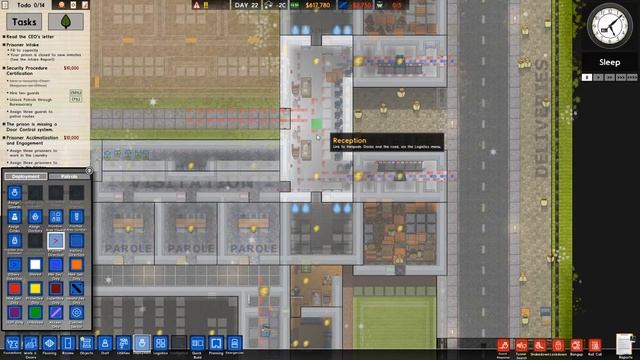 First Half Timelapse | Prison Architect Going Green (Episode 1) смотреть онлайн