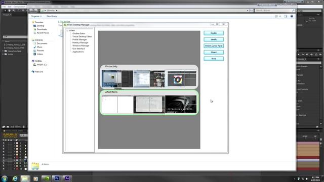 Work faster with NVIDIA nView desktop management смотреть онлайн