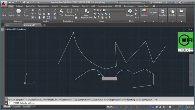 AutoCAD-Training 2016: Polylinien (7/14) смотреть онлайн
