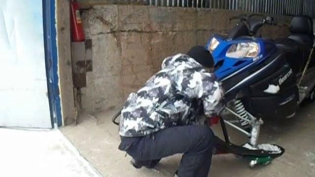 подкаты для снегохода MZ смотреть онлайн