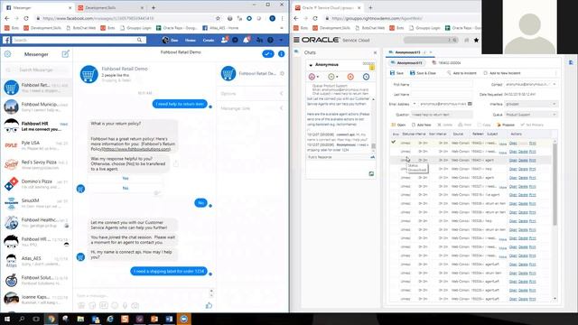 Oracle Digital Assistant for Customer Service - April 2nd Demo смотреть онлайн