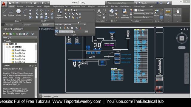 2- Ribbon Interface in AutoCAD Electrical 2018 смотреть онлайн