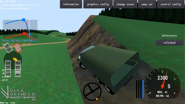 (Godot) VitaVehicle - "Realistic" Car Physics Engine смотреть онлайн