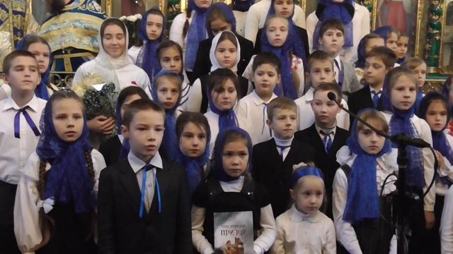 Воскресная школа при Свято-Озерянском храме. (город Харьков). Престол 2017. смотреть онлайн