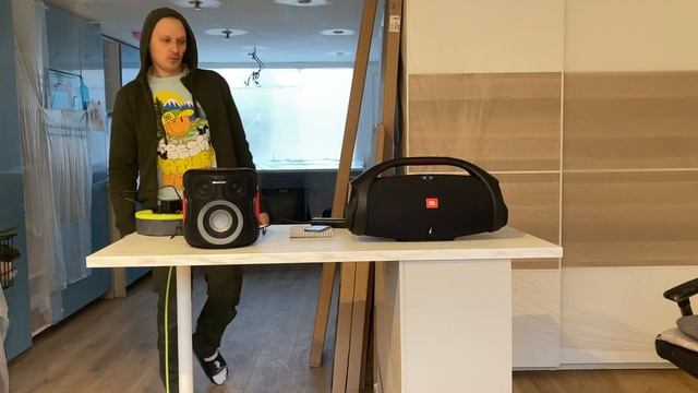 Sharp PS_919 vs JBL Boombox 2. Sharp Portable Bluetooth Speaker 130W (March 2023) смотреть онлайн