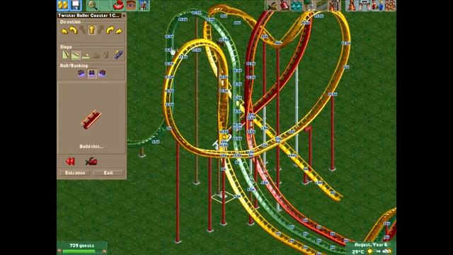 RollerCoaster Tycoon 2: (RC Haven) Episode 7: "Triple Twister!" смотреть онлайн