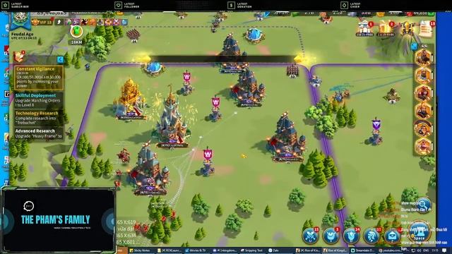 Rise of Kingdom - Siege of Orleans - Kingsland Day 2 - 2377 1606 1235 vs 1875 1647 смотреть онлайн