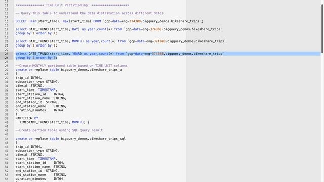 Big Query Table Partitions with Examples смотреть онлайн