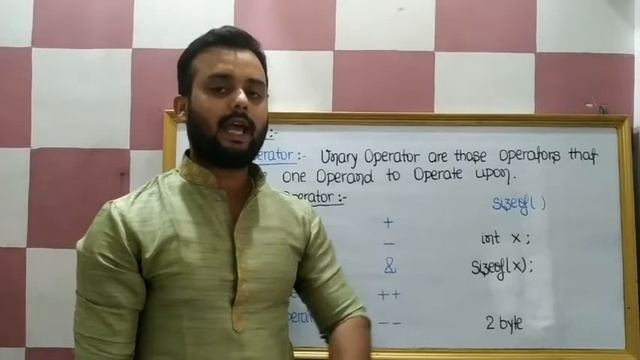 Operator || Unary Operator || Binary Operator || Ternary Operator || Lecture 14 смотреть онлайн