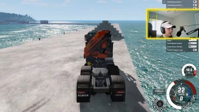 MAN KRAN VS AUTOS! I BeamNG Drive Crashes #1780 [Alpha] смотреть онлайн
