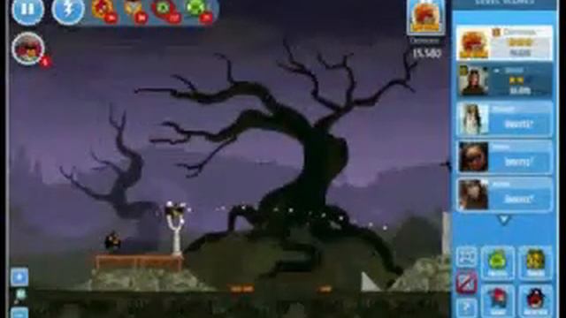 Angry Bird Halloween Tournament 1st Stage Score 81,380 Point!!!! смотреть онлайн
