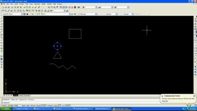 (Autocad Tutorial for Beginner) How to use move tool option in Autodesk Autocad Software смотреть онлайн