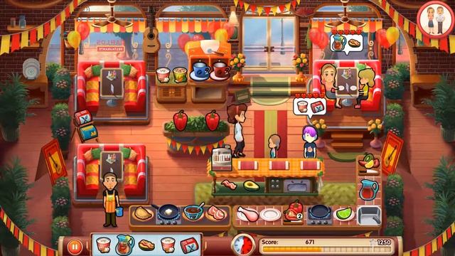 Mary le Chef - Cooking Passion #8 Bonus 2 Combo Fiesta ? James Games смотреть онлайн