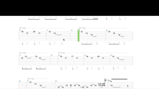 Tablatura Nothing Else Matters - Metálica смотреть онлайн