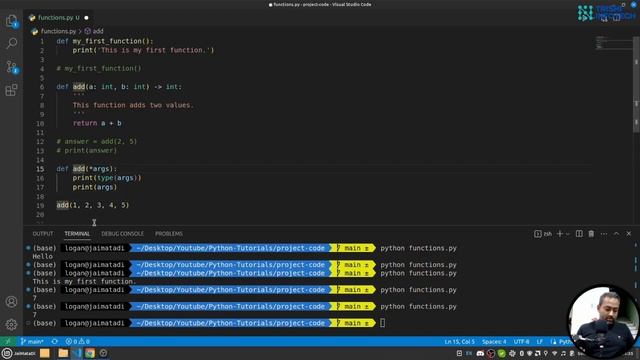 Function - Python Tutorials | Learn about Python Function смотреть онлайн