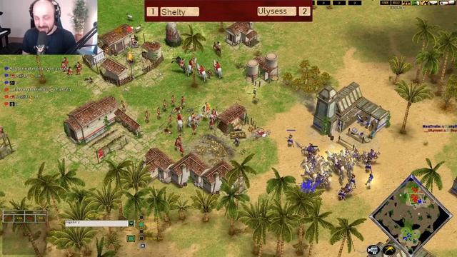 Kronos says "Hello There" | Shelty (Kronos) vs Ulysses (Poseidon) Game 4/5 #aom #ageofempires смотреть онлайн