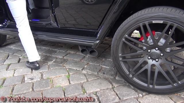 Brabus B65 Widestar - LOUD Revs! (Mercedes G65 AMG)